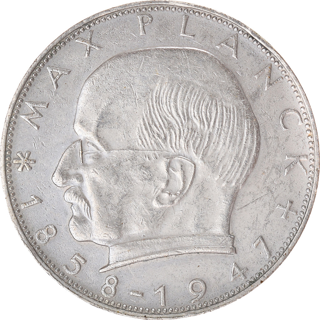 Münze, Bundesrepublik Deutschland, 2 Mark, 1966