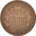 Vereinigte Staaten, 2 Cents, 1865, U.S. Mint, Philadelphia, VF(30-35), KM:94