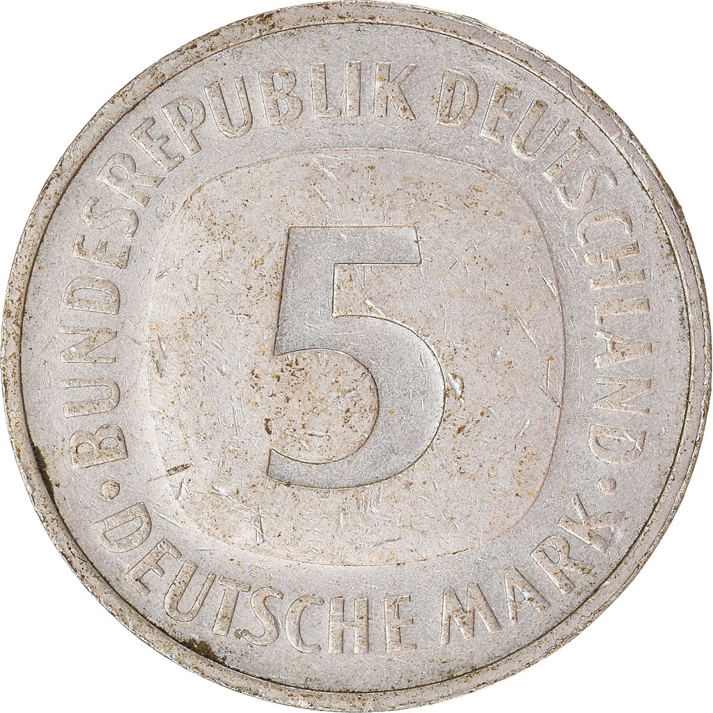 Coin, GERMANY - FEDERAL REPUBLIC, 5 Mark, 1991