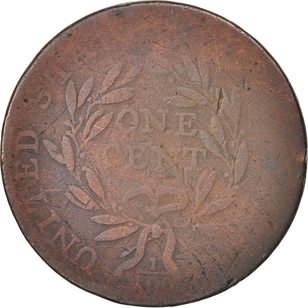 Vereinigte Staaten, Liberty Cap Cent, 1794, Philadelphia, AG(3), KM:13
