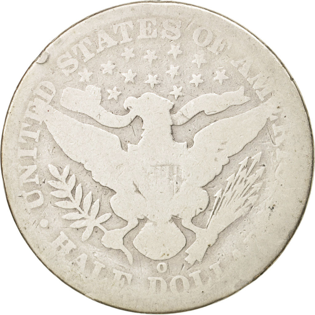 Vereinigte Staaten, Barber Half Dollar, 1899, New Orleans, G(4-6), KM:116