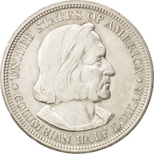 United States, Half Dollar, 1893, U.S. Mint, Philadelphia, AU(55-58), KM:117