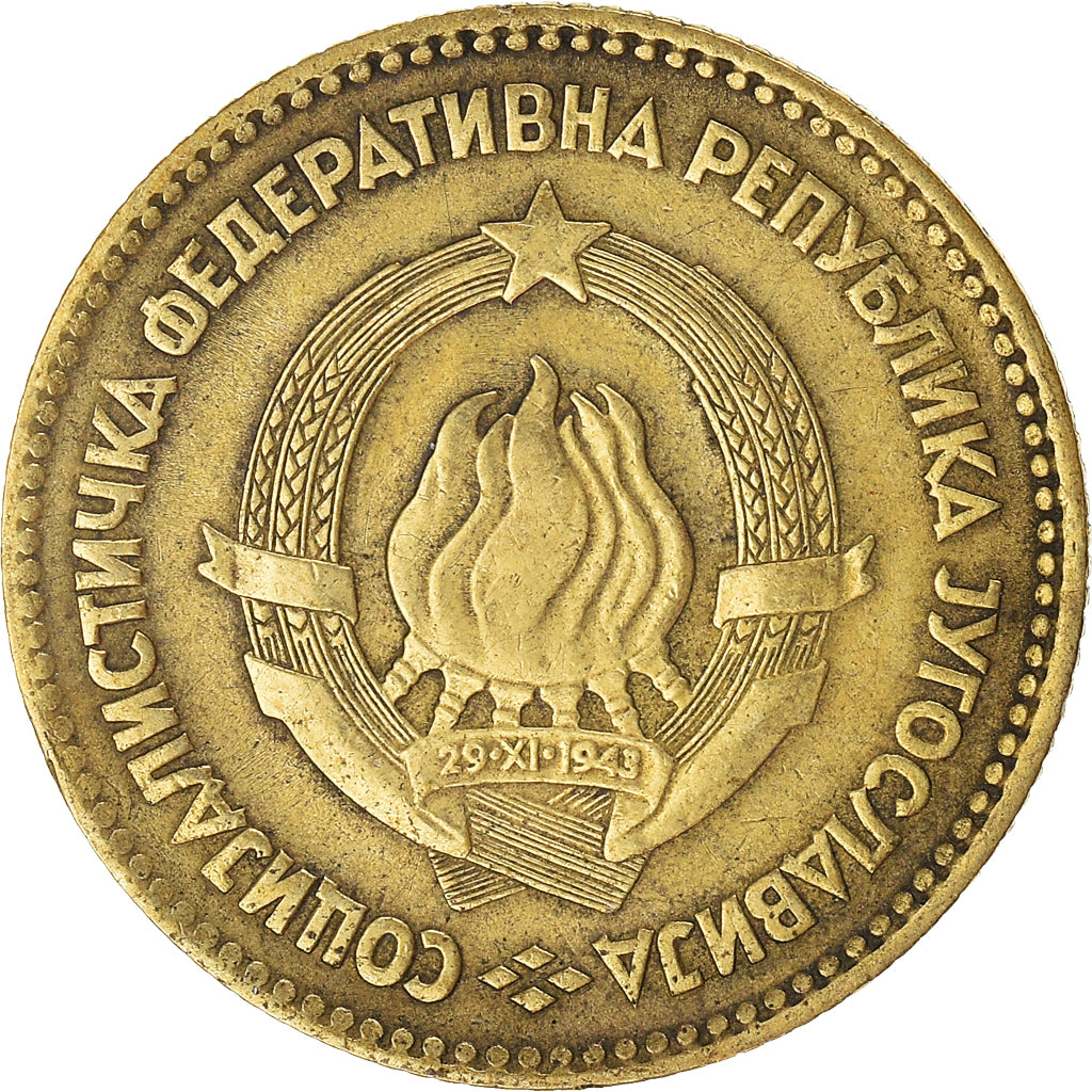 Münze, Jugoslawien, 20 Dinara, 1963