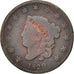 United States, Coronet Cent, 1829, U.S. Mint, Philadelphia, F(12-15), KM:45