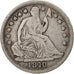 United States, Seated Liberty Half Dime, 1840, New Orleans, VF, KM:62.1