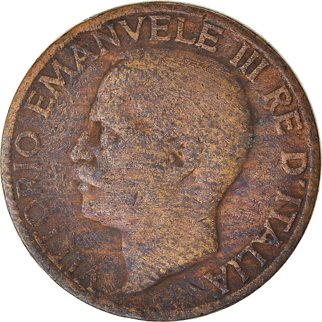 Moeda, Itália, 10 Centesimi, 1922