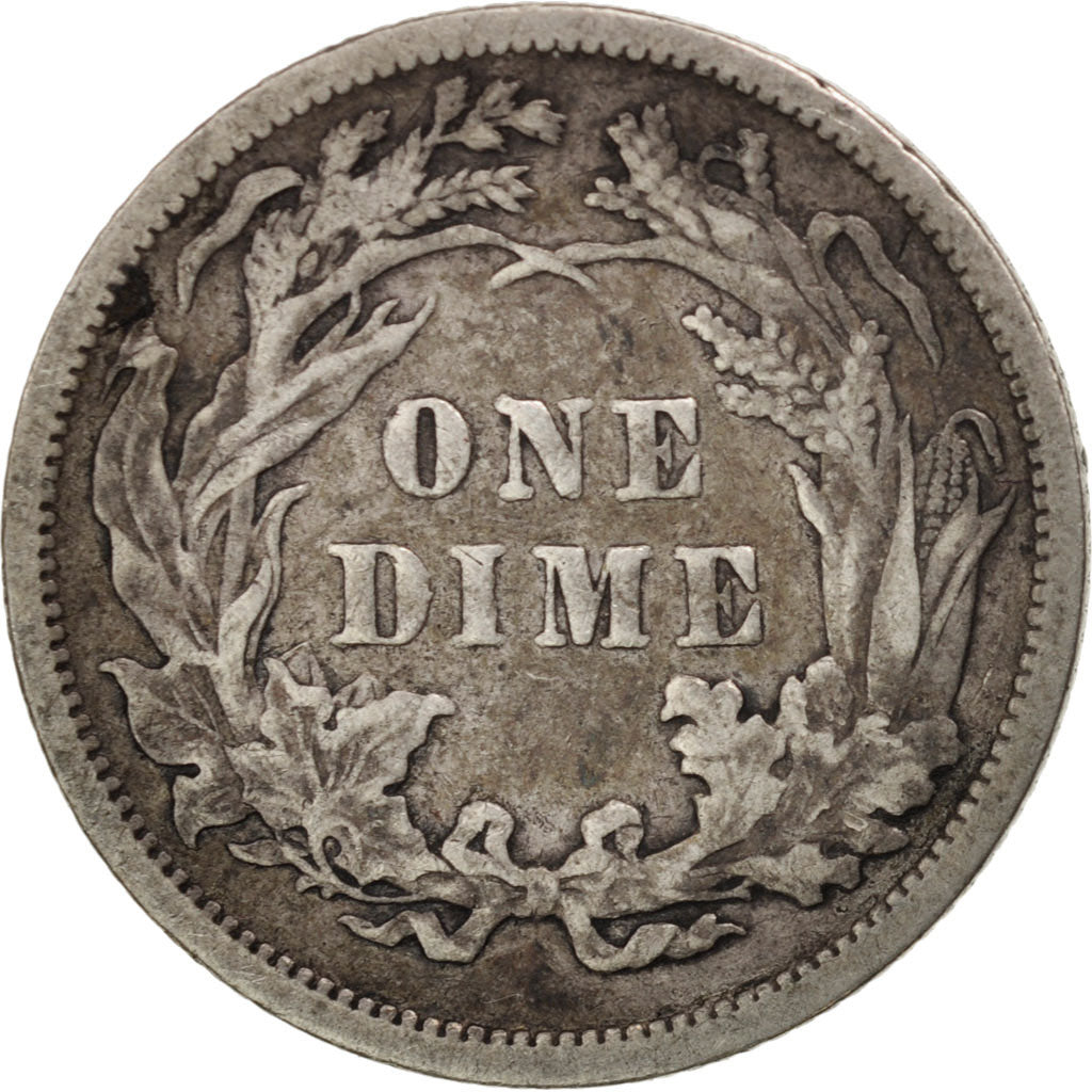 Stati Uniti, Seated Liberty Dime, Dime, 1886, U.S. Mint, Philadelphia, BB, Ar...