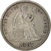 États-Unis, Seated Liberty Dime, 1887, San Francisco, EF, KM:A92