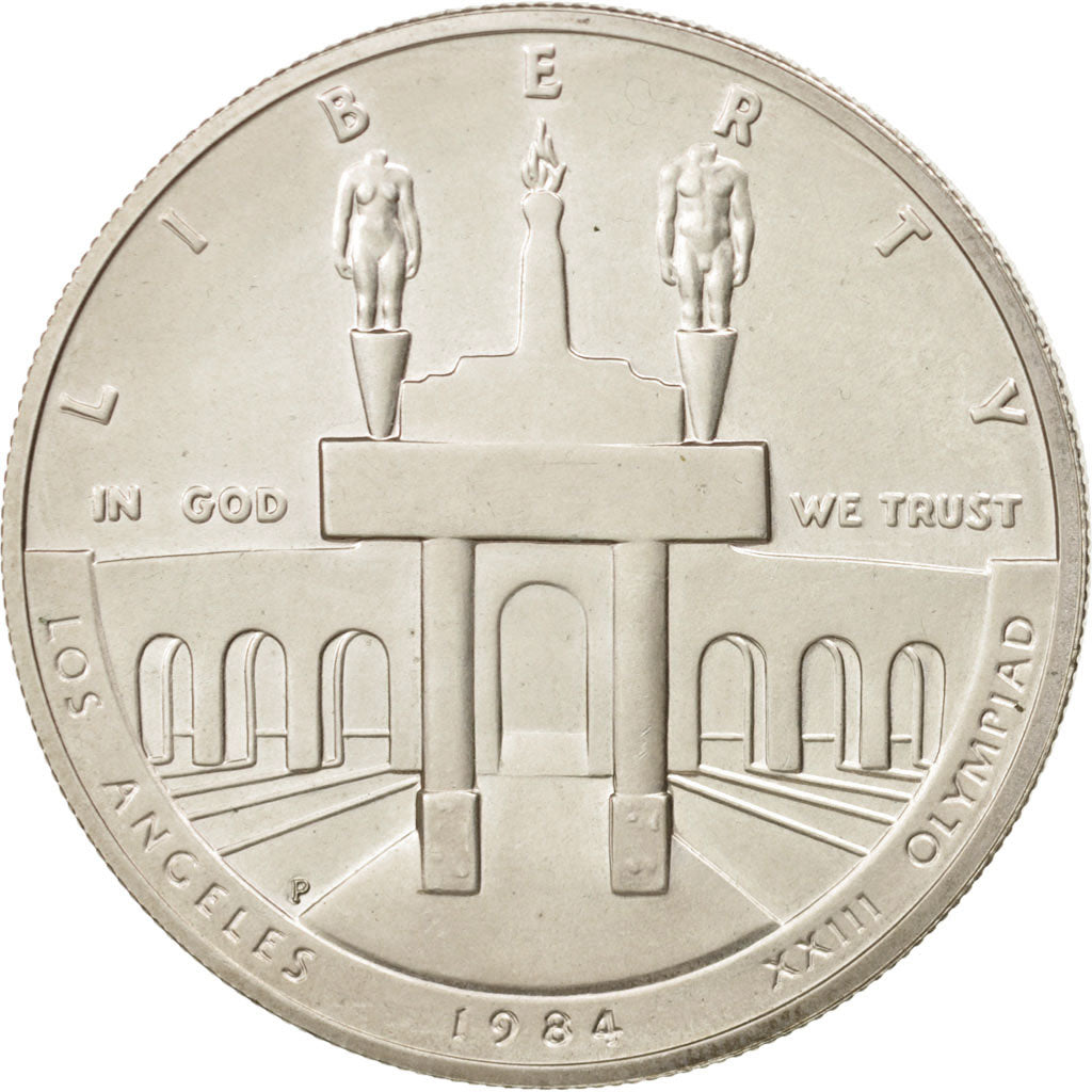 Vereinigte Staaten, Dollar, Olympiad, 1984, Philadelphia, MS, Silber, KM:210
