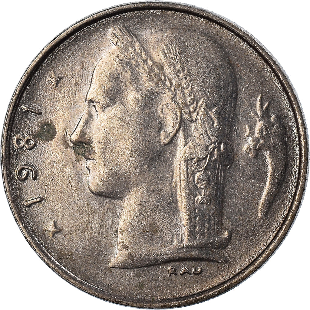Moneta, Belgio, Franc, 1981