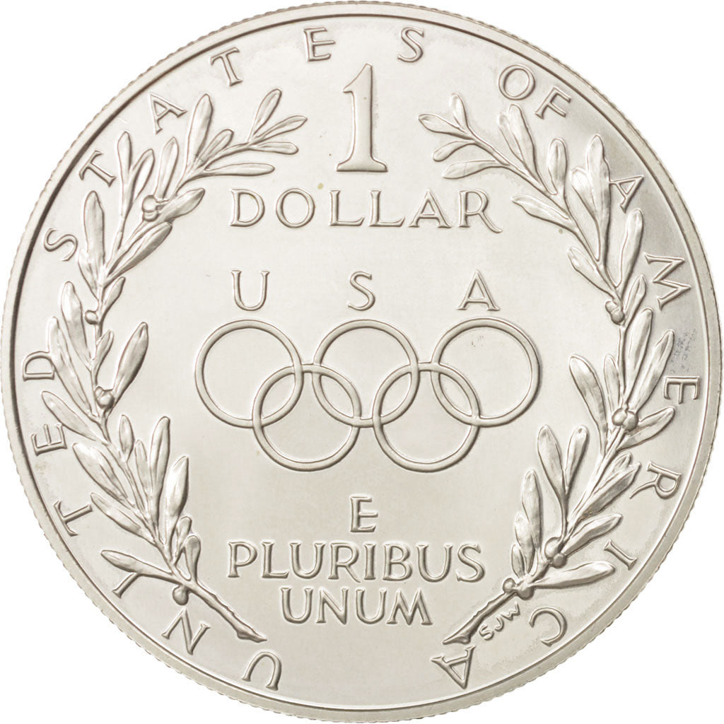 Coin, United States, Dollar, 1988, U.S. Mint, San Francisco, MS(63), Silver