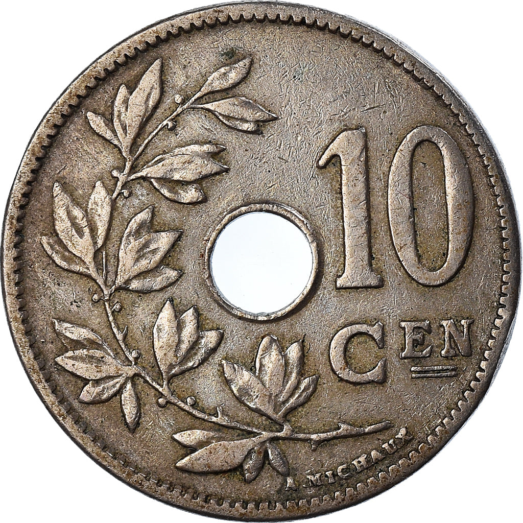 Munten, België, 10 Centimes, 1906
