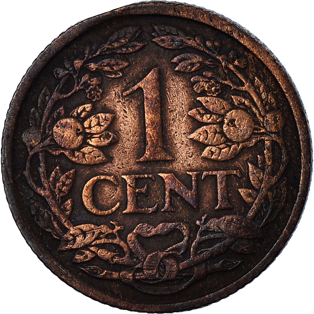 Moeda, Países Baixos, Cent, 1925