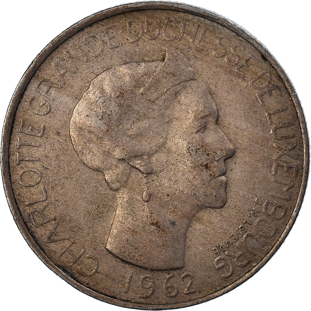 Munten, Luxemburg, 5 Francs, 1962