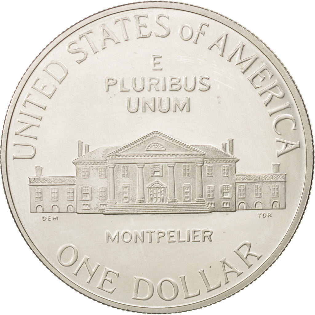 Stati Uniti, Dollar, 1993, U.S. Mint, San Francisco, SPL, Argento, KM:241