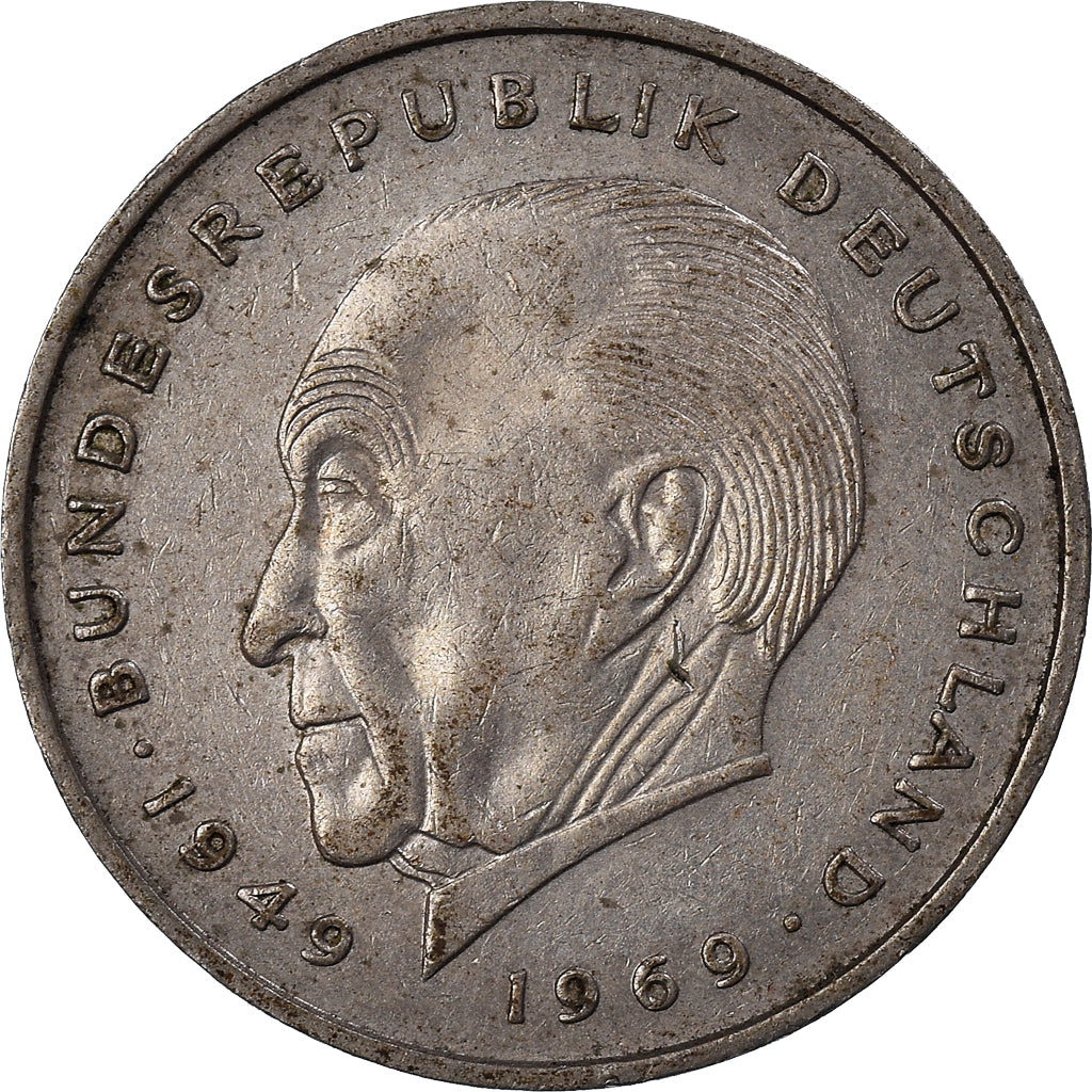 Moneta, GERMANIA - REPUBBLICA FEDERALE, 2 Mark, 1975