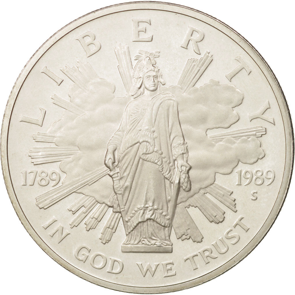 Vereinigte Staaten, Dollar, 1989, San Francisco, MS, Silber, KM:225