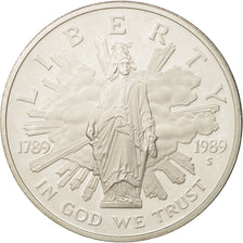 Vereinigte Staaten, Dollar, 1989, San Francisco, MS, Silber, KM:225