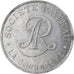 Moneta, Francia, Société RATEAU, La Courneuve, 5 Centimes, BB+, Alluminio