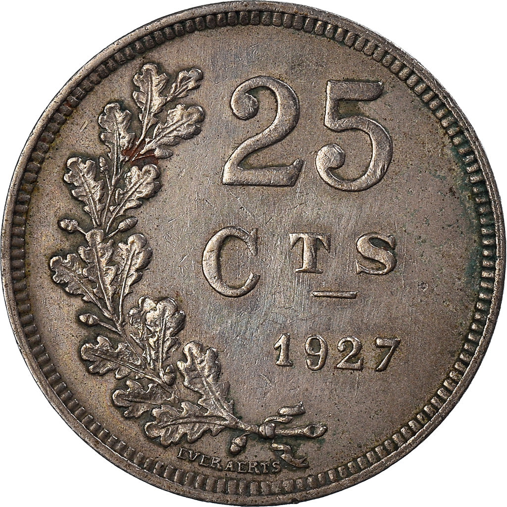 Moneta, Lussemburgo, 25 Centimes, 1927