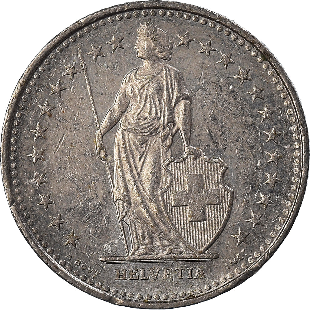 Moneta, Svizzera, 1/2 Franc, 1993