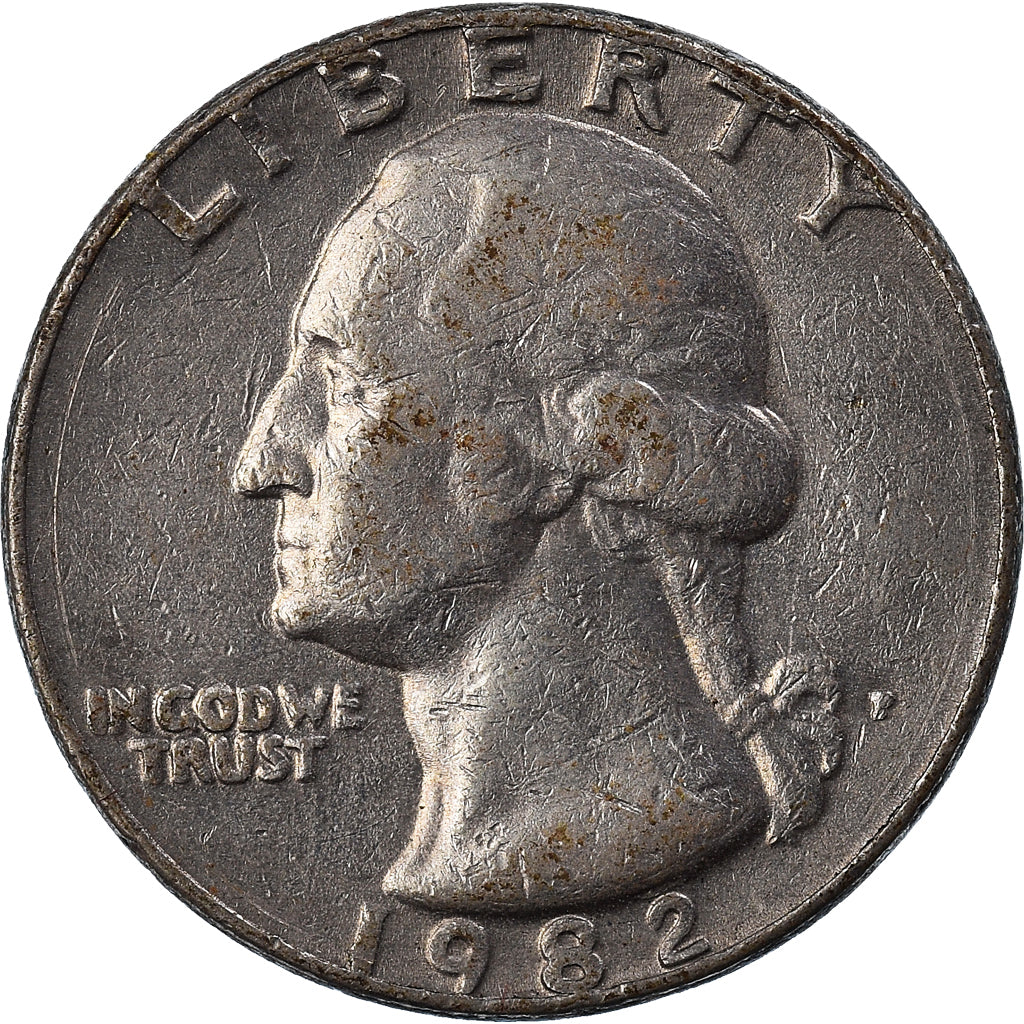 Monnaie, États-Unis, Quarter, 1982