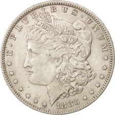Stati Uniti, Morgan Dollar, Dollar, 1883, U.S. Mint, New Orleans, BB+, Argent...