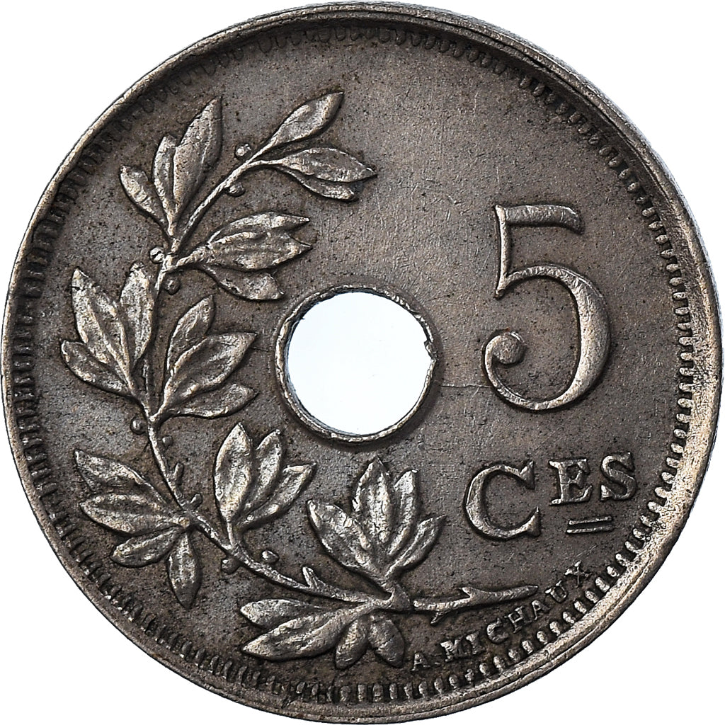 Münze, Belgien, 5 Centimes, 1926
