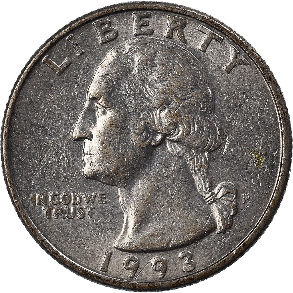 Monnaie, États-Unis, Quarter, 1993