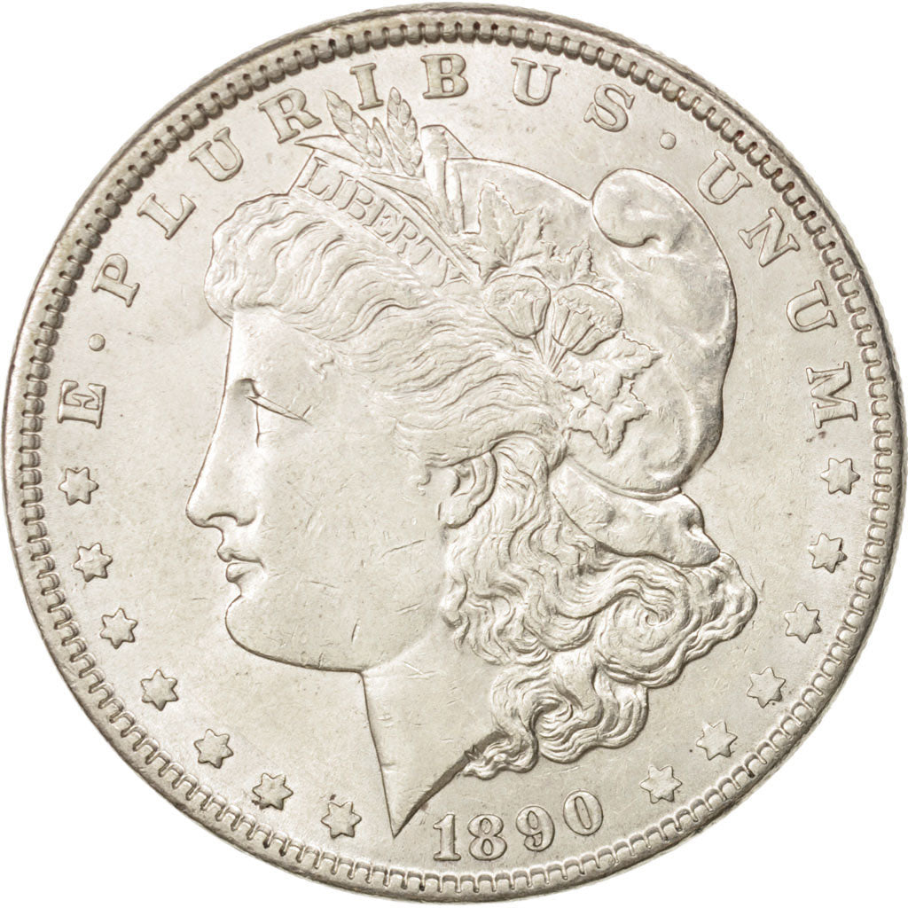États-Unis, Morgan Dollar, 1890, Philadelphia, SUP, KM:110