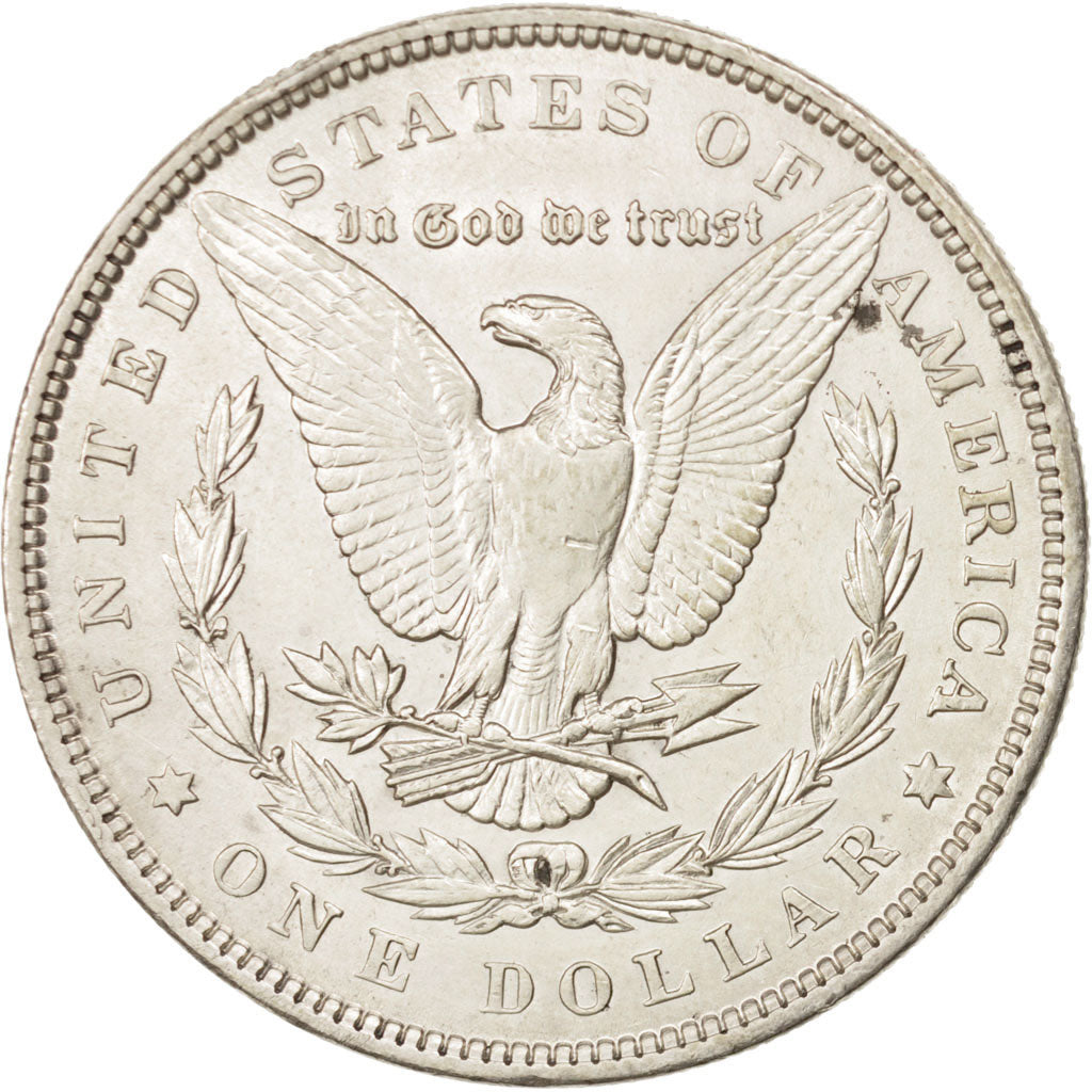États-Unis, Morgan Dollar, 1890, Philadelphia, SUP, KM:110