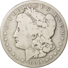 United States, Morgan Dollar, 1894, New Orleans, F(12-15), KM:110