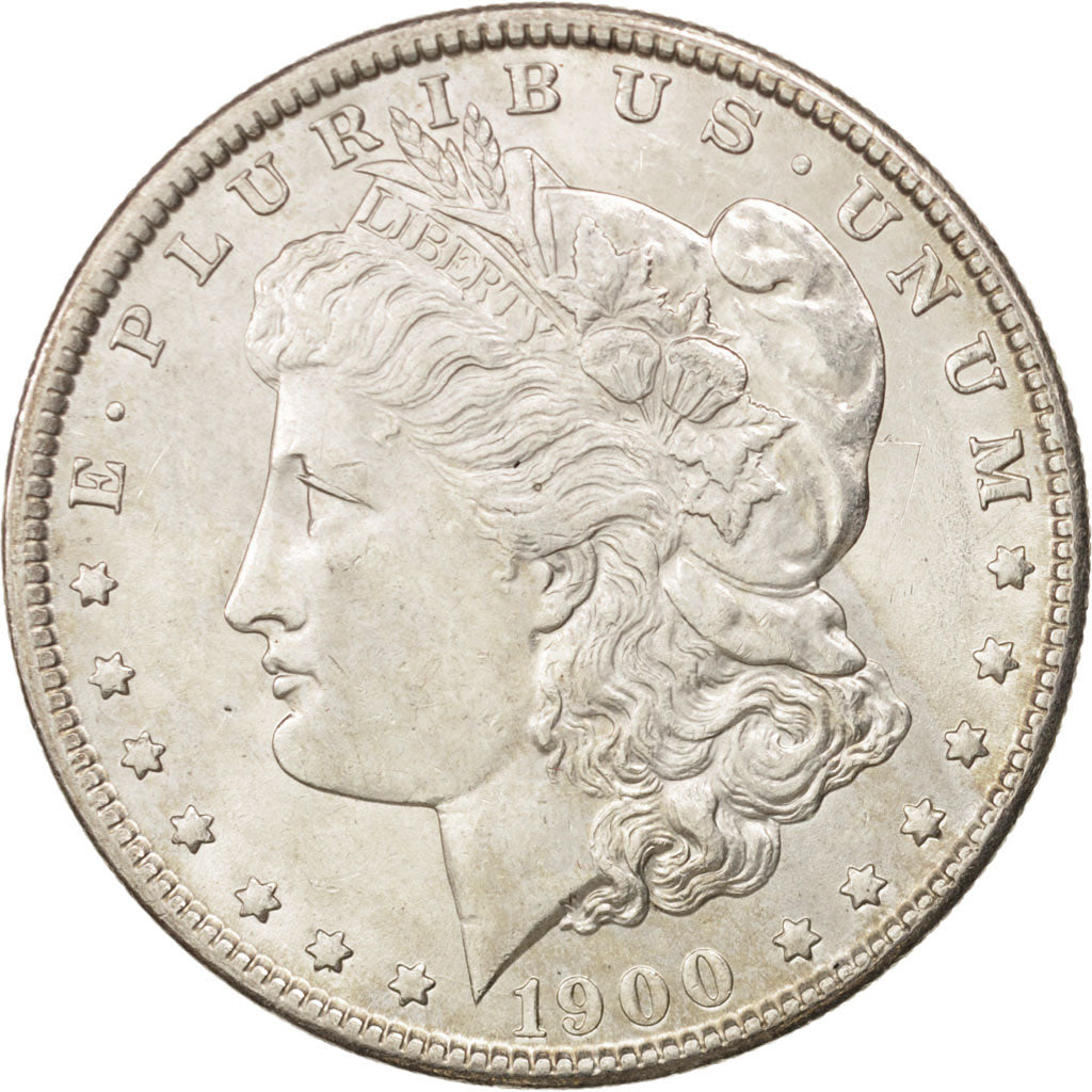 United States, Morgan Dollar, 1900, Philadelphia, AU(55-58), KM:110