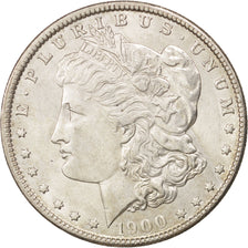 United States, Morgan Dollar, 1900, Philadelphia, AU(55-58), KM:110