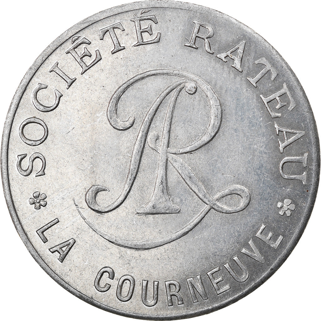 Coin, France, Société RATEAU, La Courneuve, 10 Centimes, AU(50-53), Aluminium