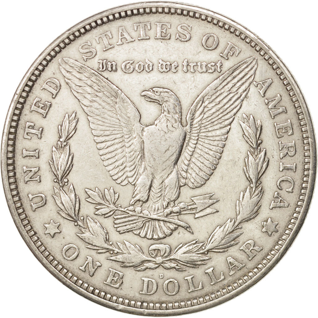 Stati Uniti, Morgan Dollar, Dollar, 1921, U.S. Mint, Denver, BB, Argento, KM:110
