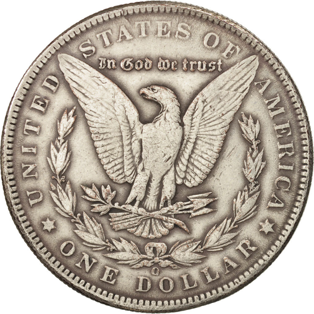 United States, Morgan Dollar, 1896, New Orleans, EF(40-45), KM:110