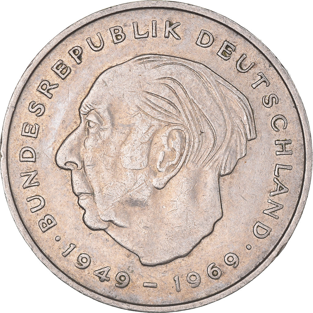 Coin, GERMANY - FEDERAL REPUBLIC, 2 Mark, 1971