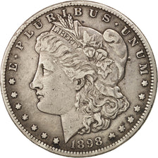 Stati Uniti, Morgan Dollar, Dollar, 1898, U.S. Mint, New Orleans, BB, Argento...