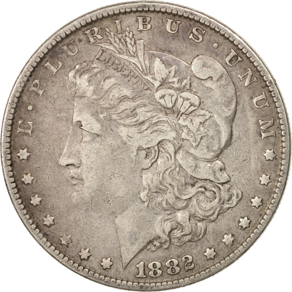 États-Unis, Morgan Dollar, 1882, Philadelphia, TTB, KM:110
