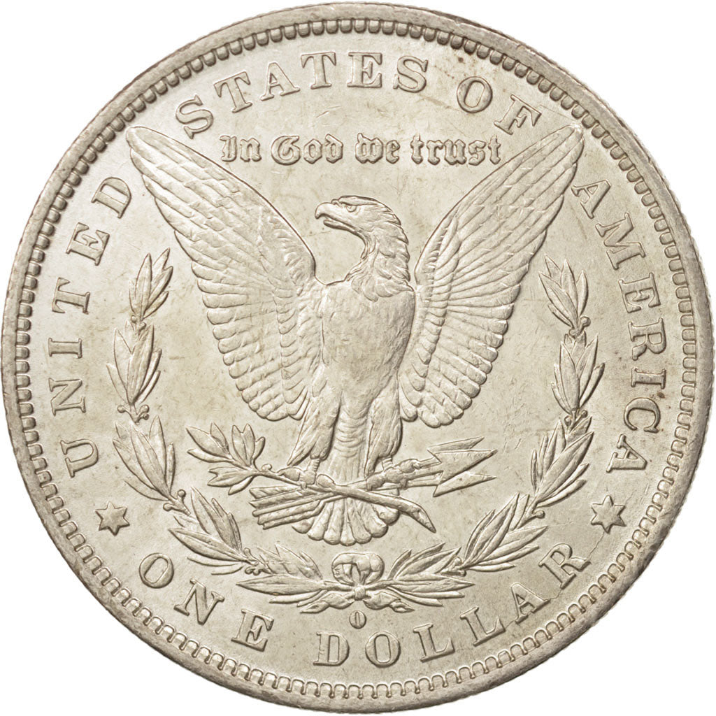 United States, Morgan Dollar, 1881, New Orleans, AU(55-58), KM:110