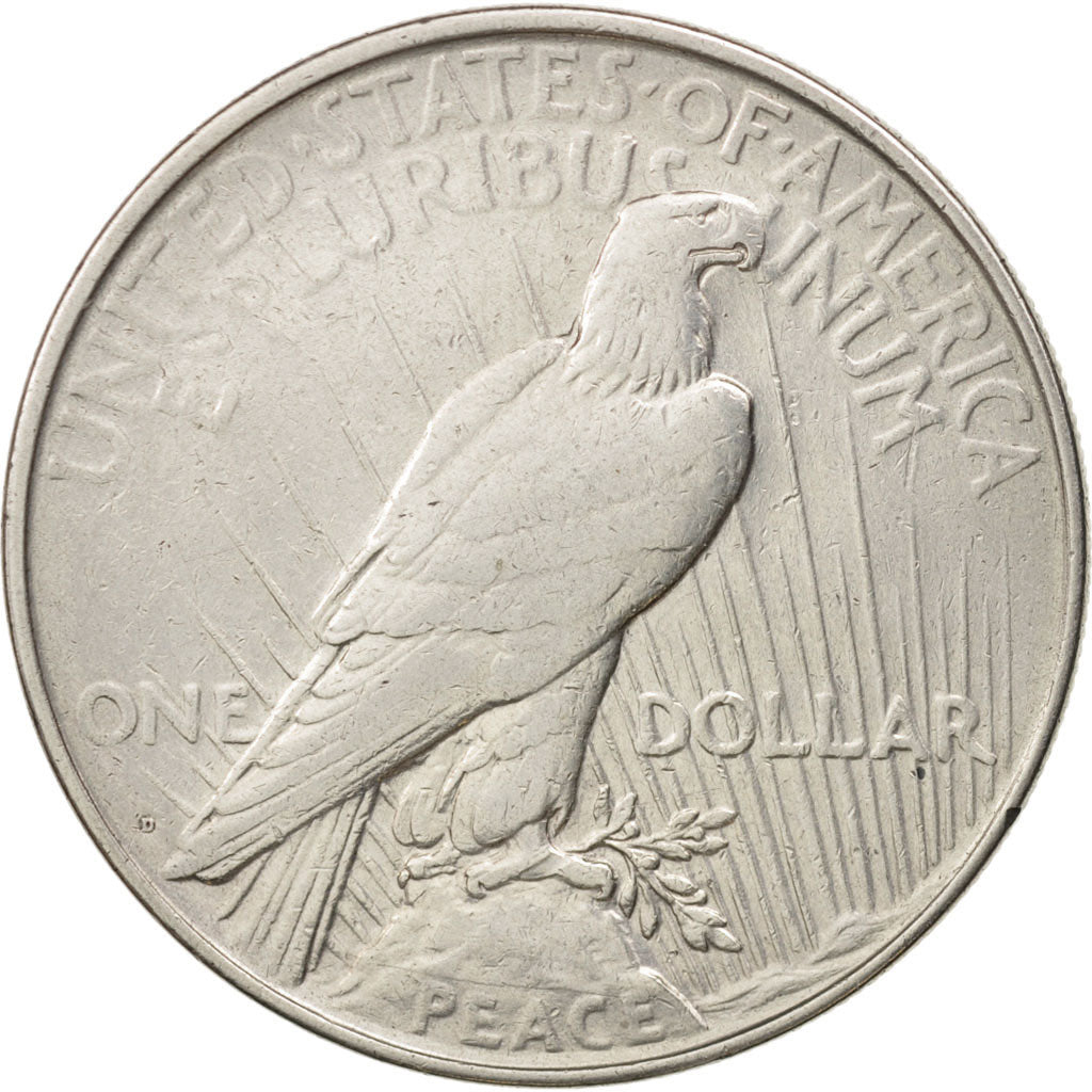 Stati Uniti, Peace Dollar, Dollar, 1923, U.S. Mint, Denver, BB, Argento, KM:150