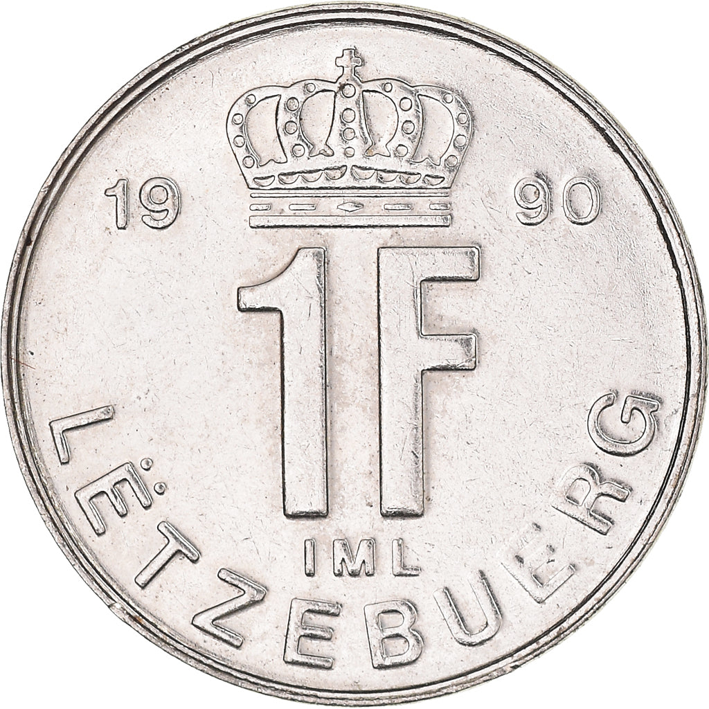 Coin, Luxembourg, Franc, 1990