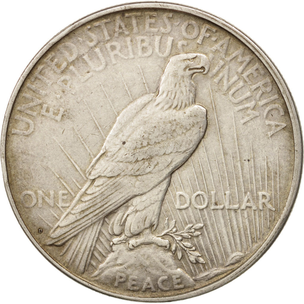 United States, Peace Dollar, 1922, Denver, EF(40-45), KM:115