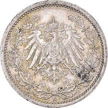 Münze, GERMANY - EMPIRE, 1/2 Mark, 1915