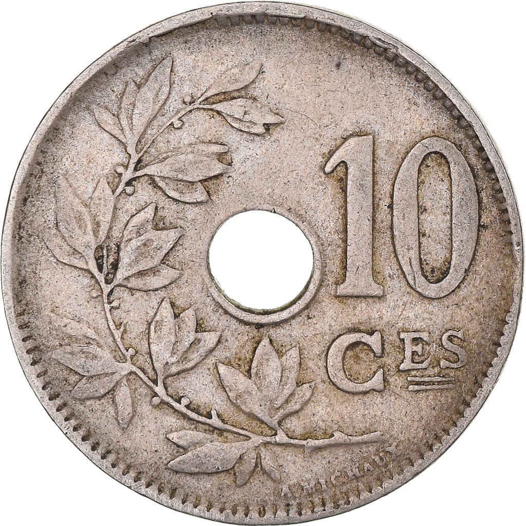 Moneta, Belgio, 10 Centimes, 1923