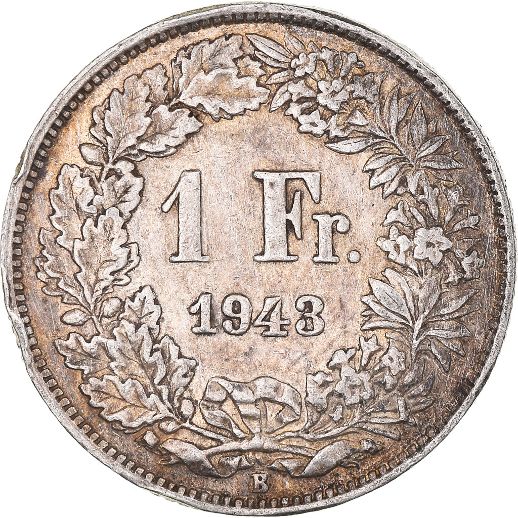 Moneta, Svizzera, Franc, 1943