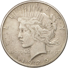 Vereinigte Staaten, Peace Dollar, 1925, San Francisco, EF(40-45), KM:150