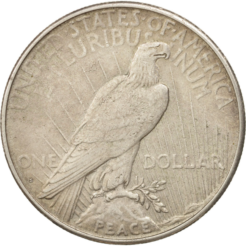 Vereinigte Staaten, Peace Dollar, 1925, San Francisco, EF(40-45), KM:150