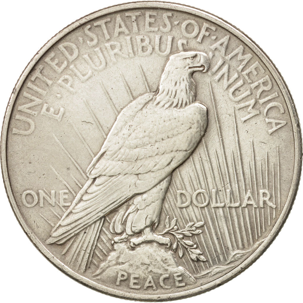 United States, Peace Dollar, 1924, Philadelphia, AU(50-53), KM:150